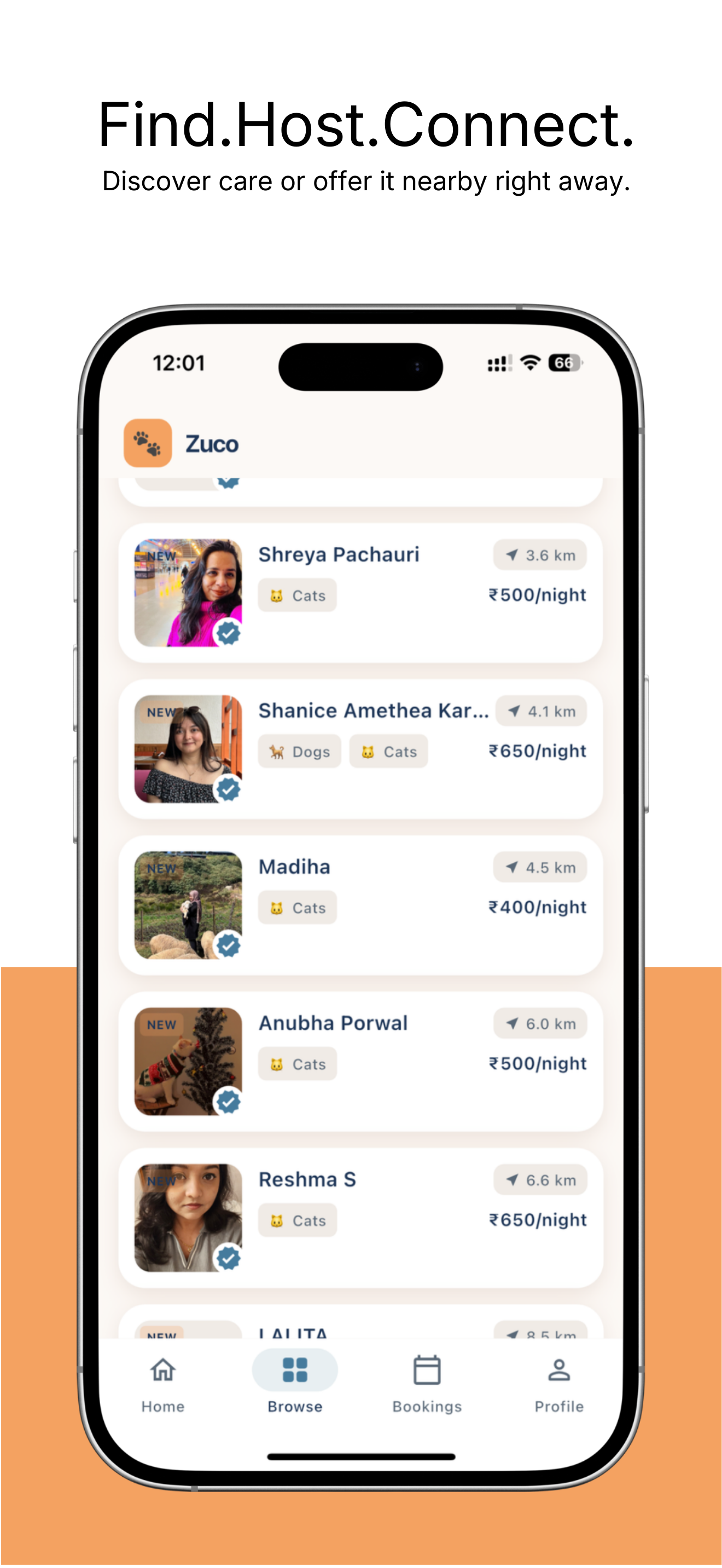 Zauffy App - Booking